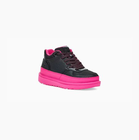 UGG Highland Black Pink Sneakers for Kids (VUJA26937)